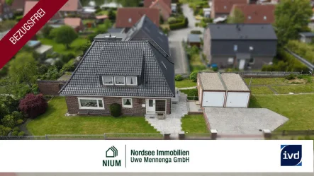 Bild1 - Haus kaufen in Norden - VIEL PLATZ FÜR DIE GROSSE FAMILIE | 2 GETRENNTE WOHNUNGEN MÖGLICH | STADTLAGE