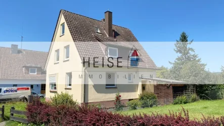 Ansicht - www.immobilien-heise.de - Haus mieten in Holzminden - 1-Familienwohnhaus in ruhiger Wohnlage, nähe Symrise