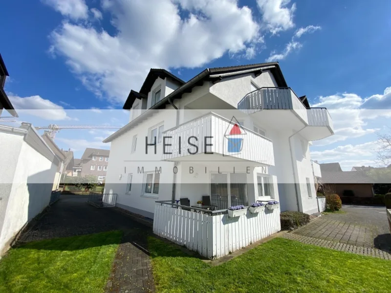 Heise Immobilien - Vermietete stadnahe Eigentumswohnung - Erdgeschoss - Wohnung kaufen in Holzminden - Vermietete Erdgeschoßwohnung mit Balkon/Terrasse in stadtnaher Wohnlage