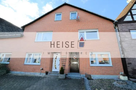 Heise Immobilien Holzminden - Lüchtringen - Ortskern - Haus kaufen in Höxter - 1-Familien-Doppelhaushälfte in Lüchtringen - idyllische Lage an der Weser