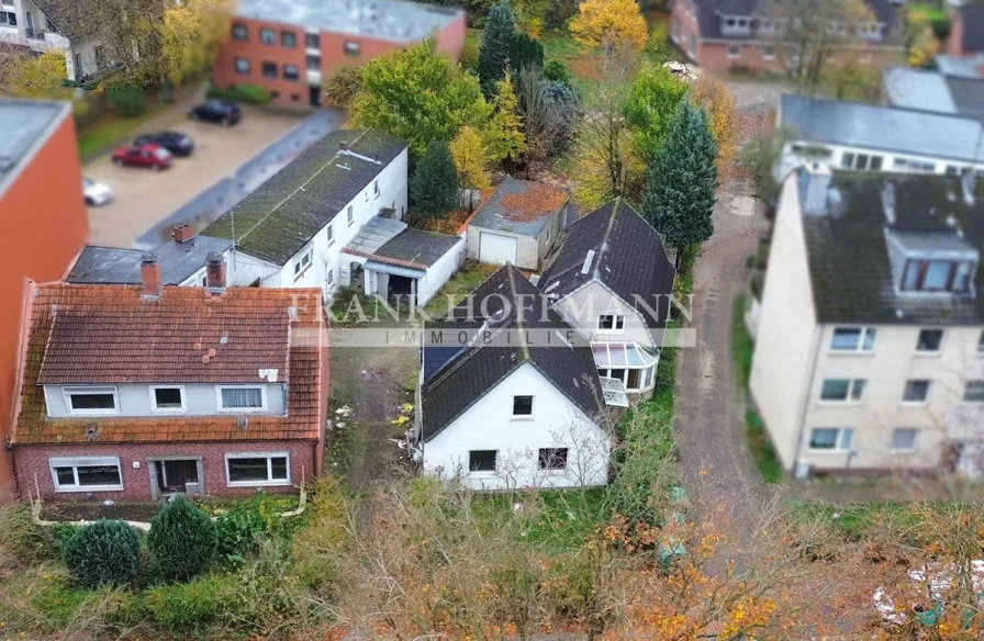 V9246-3 Grundstücke - Grundstück kaufen in Bad Bramstedt - Geschossbau möglich! Grundstück mit Altbestand in zentraler Lage von Bad Bramstedt