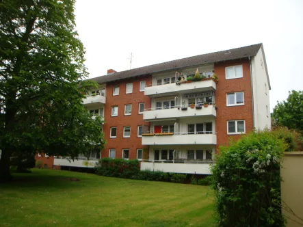 Objekt - Wohnung kaufen in Lübeck-Kücknitz - 3,5-Zimmer-Eigentumswohnung mit Balkon, Garage und einem PKW-Aussenstellplatz in Lübeck-Kücknitz