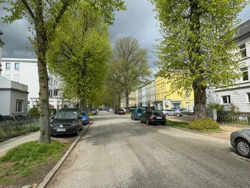 Blick in die Kottwitzstraße