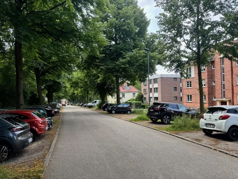 Blick in die Straße 