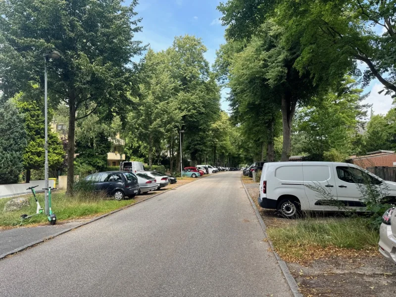 Blick in die Straße 