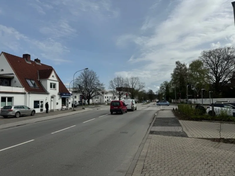 Blick in die Straße 