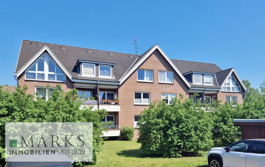 rückwärtige Ansicht - Wohnung kaufen in Stockelsdorf - "En-Bloc"-Verkauf von 6 gepflegten 3-Zi.ETW in ruhiger, zentraler Lage  - Erbbaurecht -