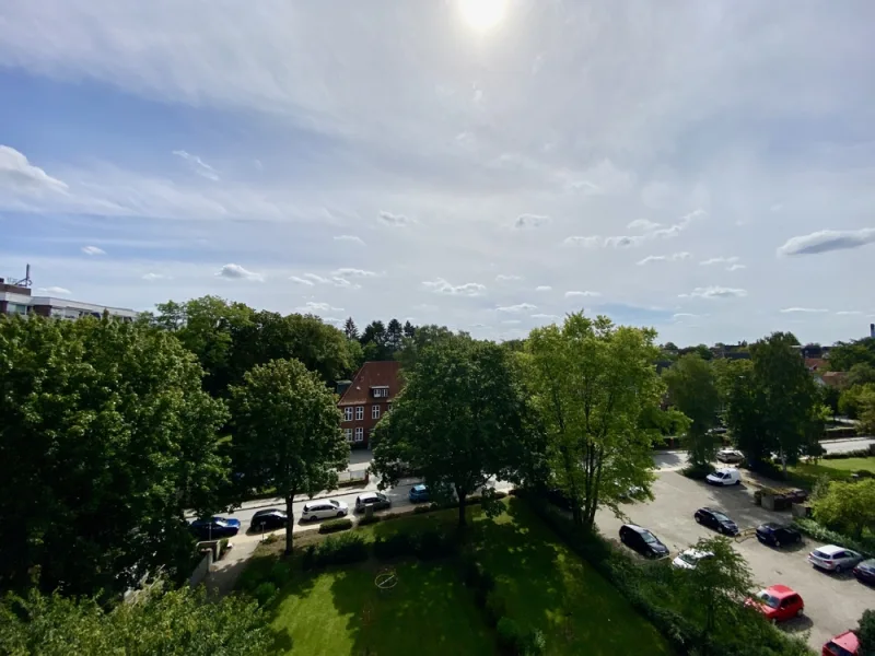 Aussicht vom Balkon