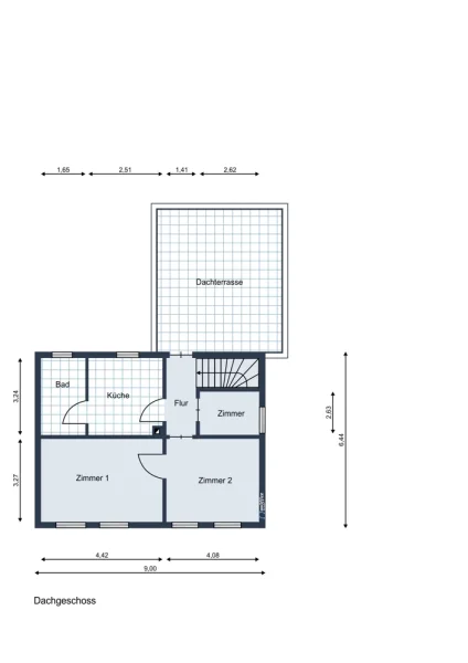 Grundriss Dachgeschoss