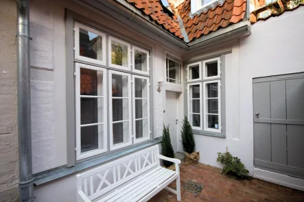 Eingangsbereich - Haus mieten in Lübeck - Möbliertes Wohnen auf Zeit im Lübecker Domviertel