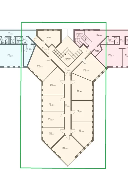 b Grundriss 1. Obergeschoß