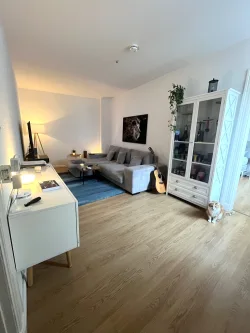 Wohnzimmer - Wohnung mieten in Lübeck - Stilvolle 2-Zimmer-Wohnung in bester Lage!