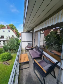 Balkon - Wohnung mieten in Lübeck - Helle 1-Zimmer-Wohnung in St.Jürgen mit Balkon