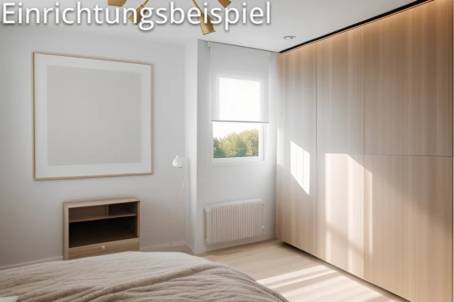 Einrichtungsbeispiel Schlafzimmer