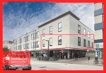 Ansicht Fegefeuer - Büro/Praxis mieten in Lübeck, Innenstadt - Großzügige Praxisfläche im Ärztehaus zu vermieten!