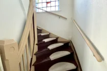 Treppe in das Dachgeschoss