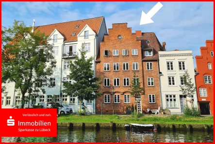 Ansicht im Malerwinkel - Haus kaufen in Lübeck - Mehrfamilienhaus im Lübecker Malerwinkel