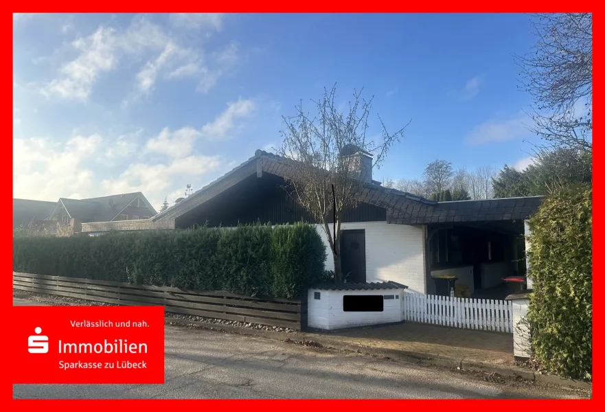 Alles auf einer Ebene - Haus kaufen in Ratekau - Ostseenaher Bungalow 