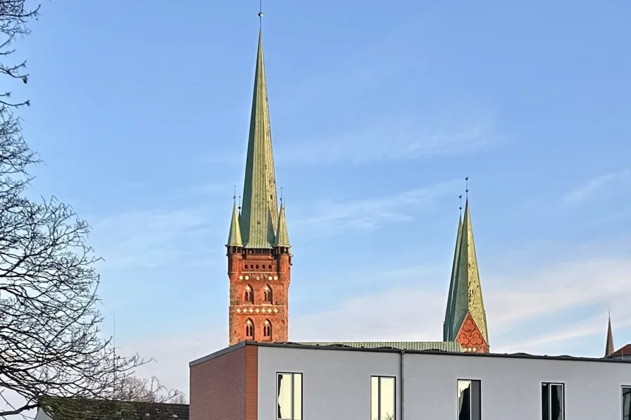 Blick auf die Petrikirche