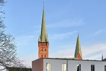 Blick auf die Petrikirche