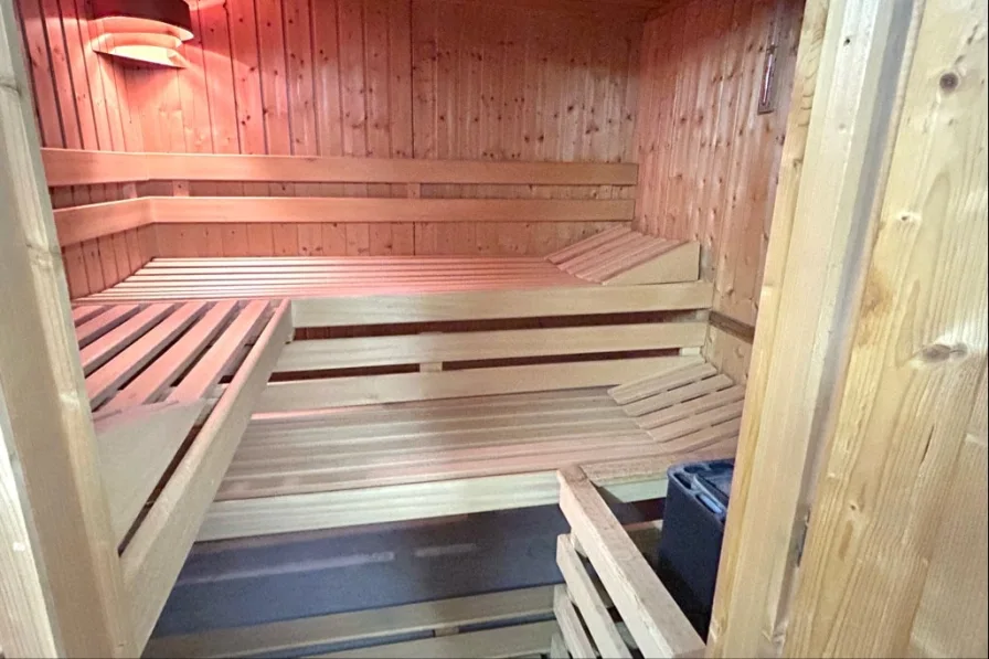 Sauna im Keller