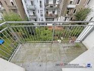 Wohnung 2 OG rückwärtiger Balkon