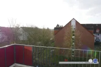 Blick vom Balkon