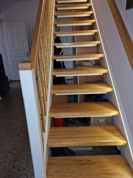 Modermisierte Treppe