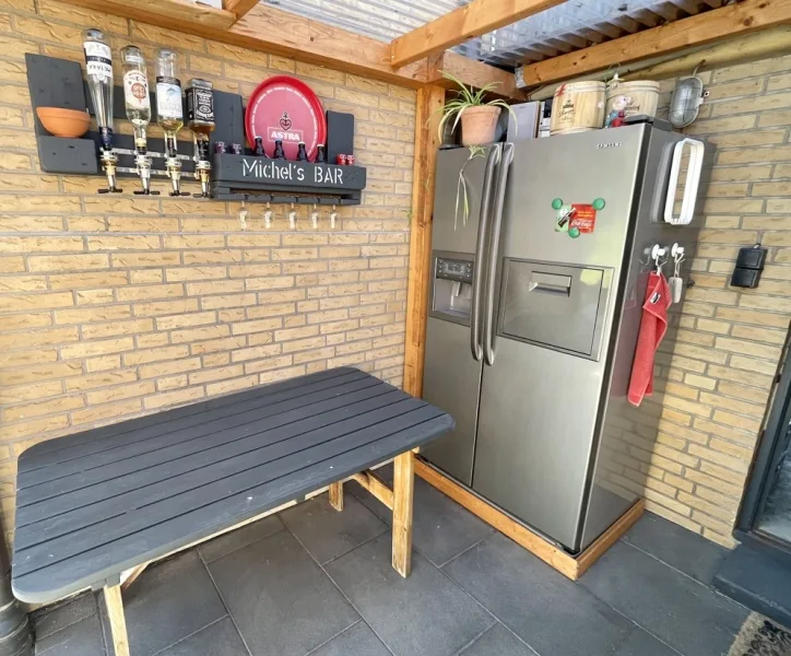 Überdachter Grillplatz