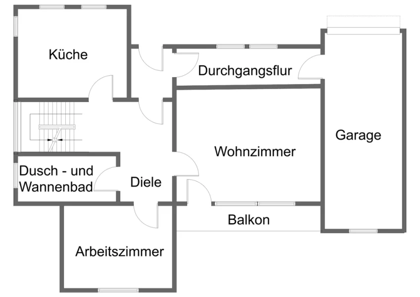 Grundriss Erdgeschoss