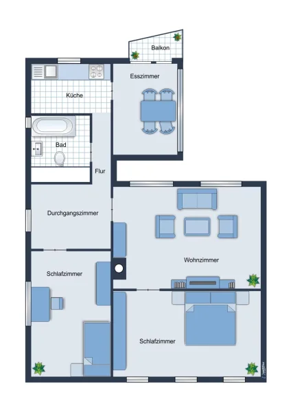 Wohnung OG 1.Etage