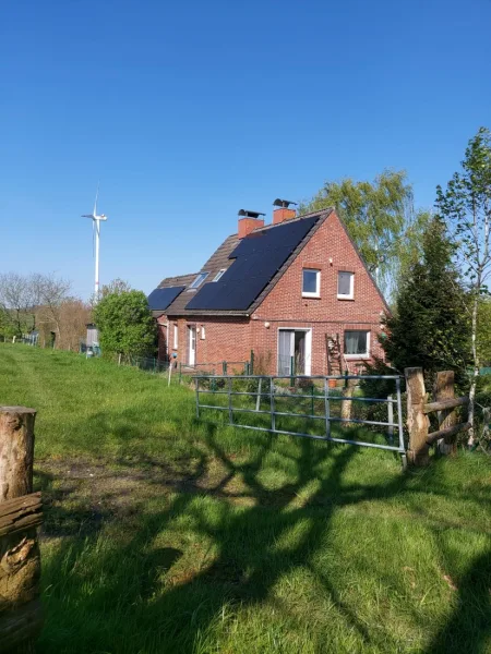 Aussenansicht - Haus kaufen in Schafstedt - Beobachten Sie die Natur direkt aus Ihrem Wintergarten