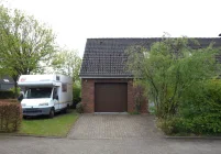 Garage mit Wohnmobil Stellplatz