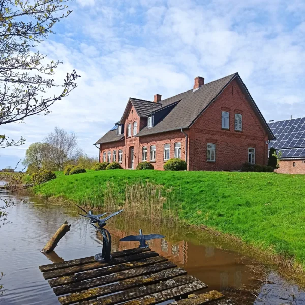 Hof Dammbüll  - Haus kaufen in Neukirchen - Exklusives Anwesen vor den Toren von Sylt mit 10.006,00 m² Grundstück in Alleinlage.