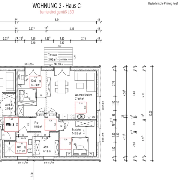 Grundriss ETW 3