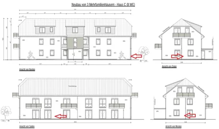 Ansichten ETW 3 - Wohnung kaufen in Heide - Neubau einer Eigentumswohnung in ruhiger Lage