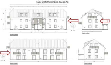 Ansicht ETW 6 - Wohnung kaufen in Heide - Neubau einer Eigentumswohnung in ruhiger Lage