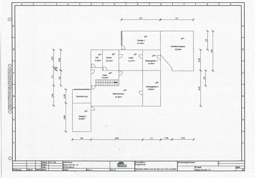 Grundriss EG