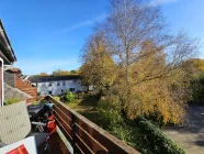 Aussicht vom Balkon