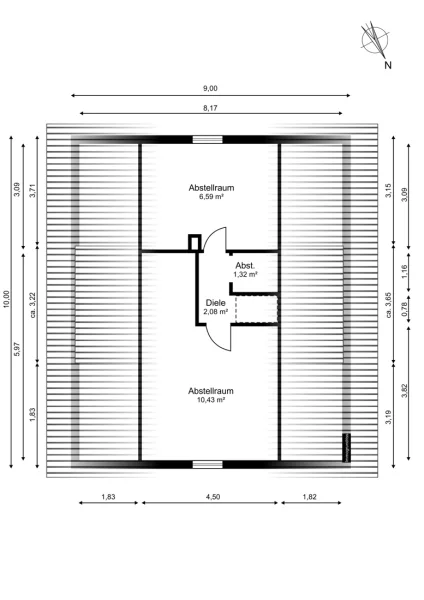 Grundriss Dachgeschoss