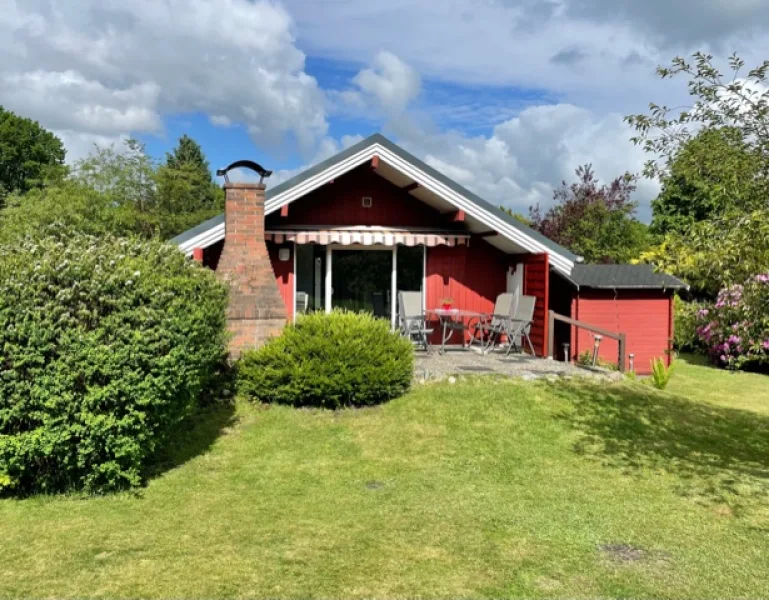 Blick vom Garten - Haus kaufen in Schafstedt / Dückerswisch - Erholung pur