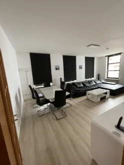 Wohnzimmer - Wohnung mieten in Marne - Maisonette-Wohnung im Herzen von Marne - zu vermieten