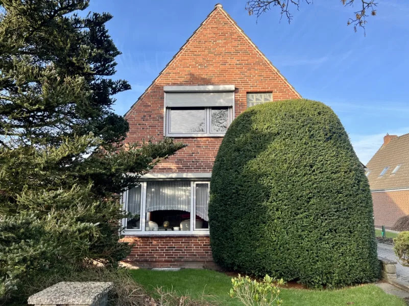 Straßenansicht - Haus kaufen in Hemmingstedt - Ein feiner Traum vom eigenen Zuhause: Lage, Vielseitigkeit und Potenzial überzeugen hier