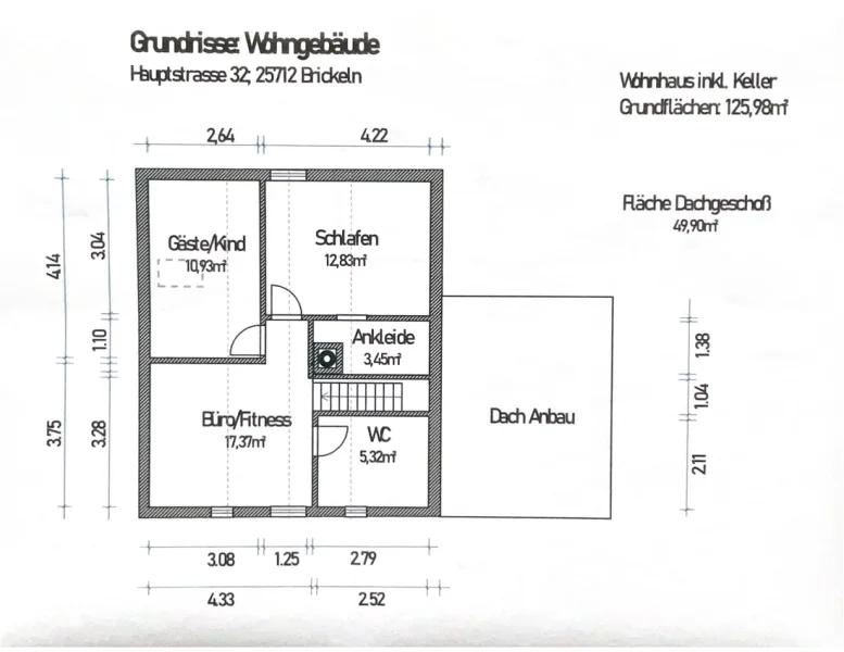 Grundriss OG