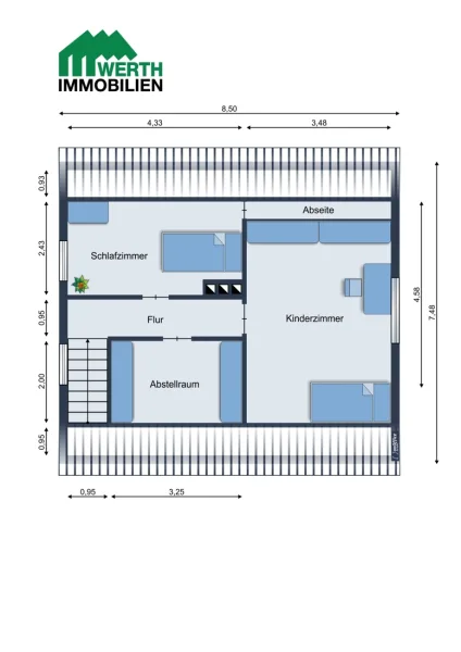 Grundriss Obergeschoss