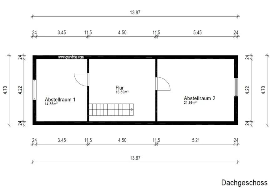 Grundriss Dachgeschoss