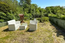 Terrasse und Garten nach Süden