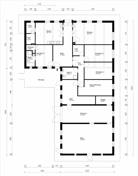 Grundriss Erdgeschoss