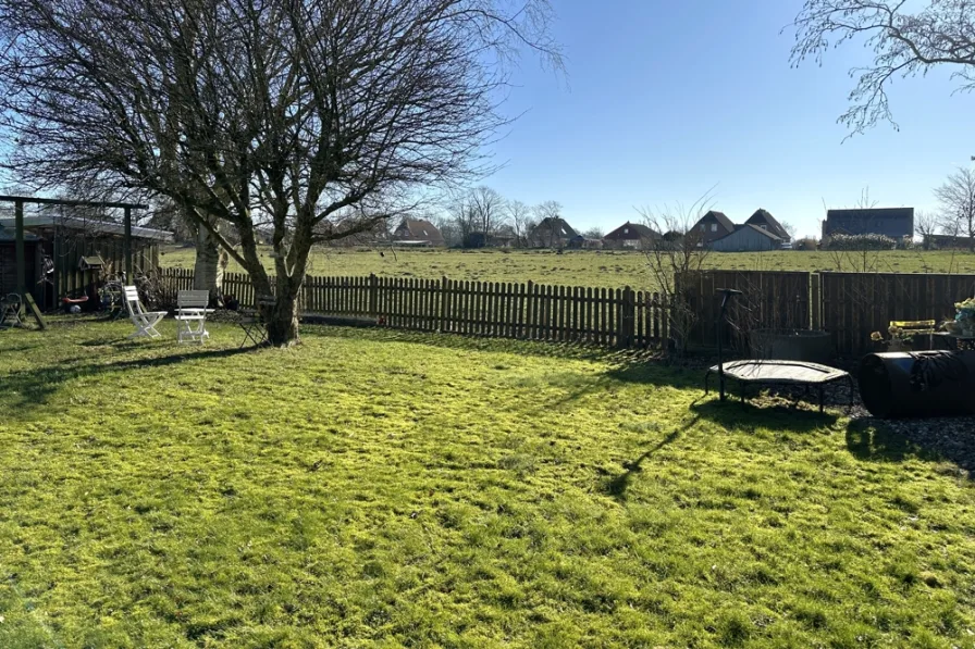 Garten mit Weitblick nach Süden