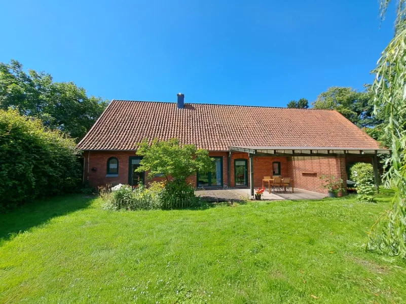 Blick auf die Terrasse